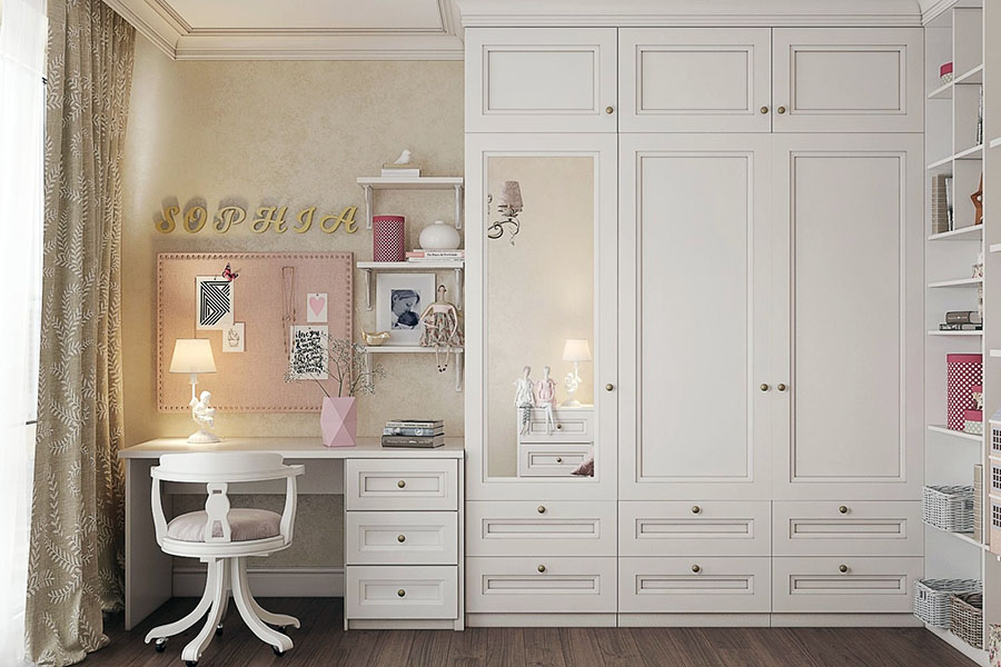 Як краще облаштувати зону для зберігання речей у кімнаті для підлітка