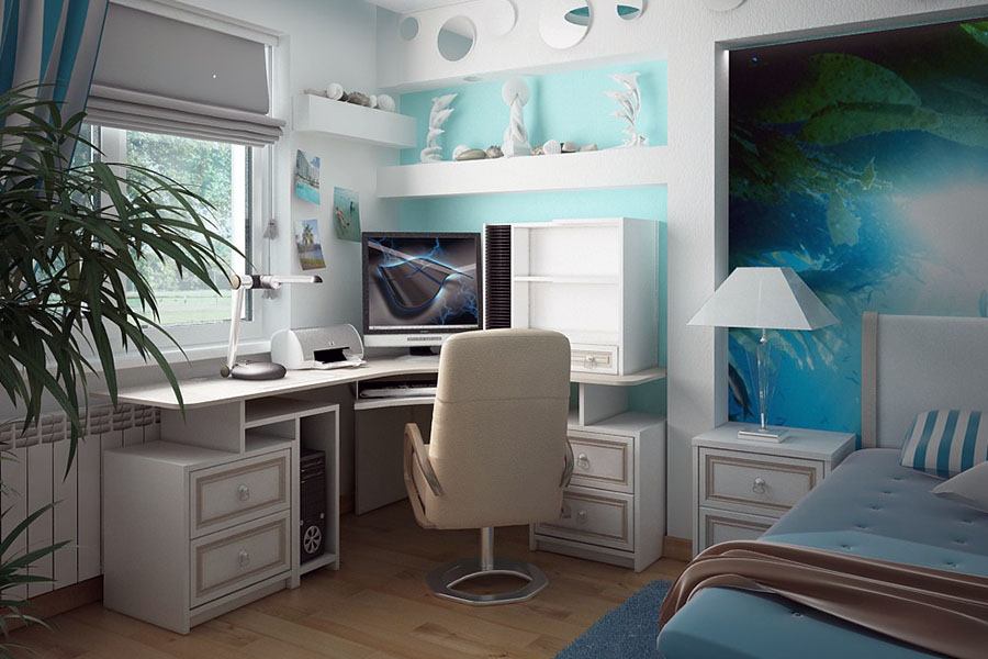 Облаштовуємо робочу зону у підлітковій кімнаті