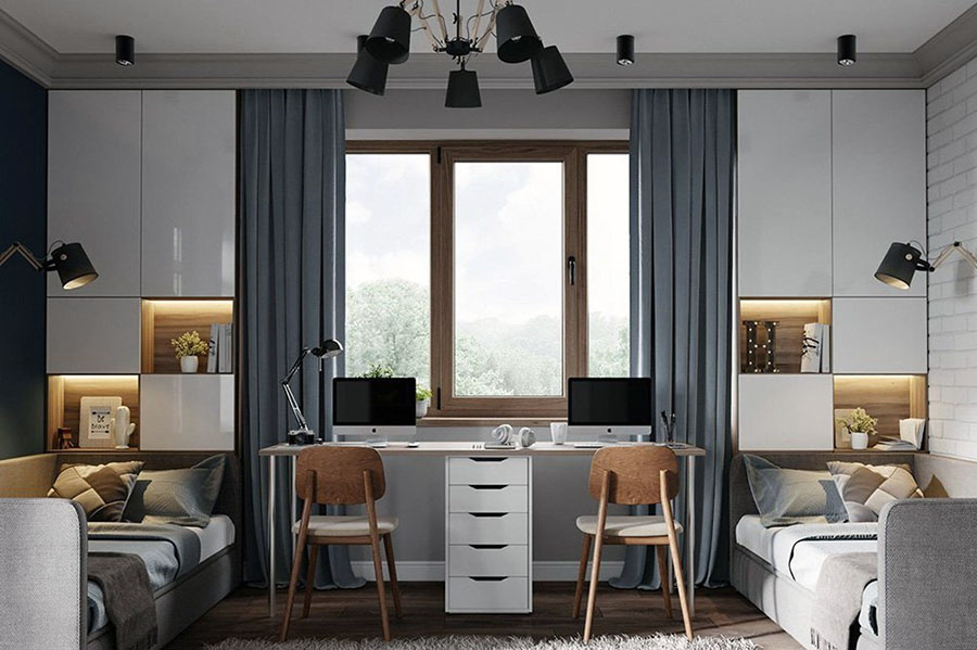 Правильне освітлення для сучасної підліткової кімнати