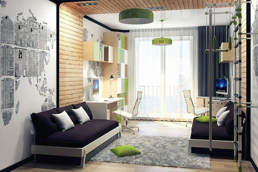 Як краще організувати систему освітлення у підлітковій кімнаті