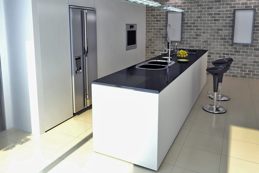 Какие материалы выбрать для отделки стен хай тек кухни