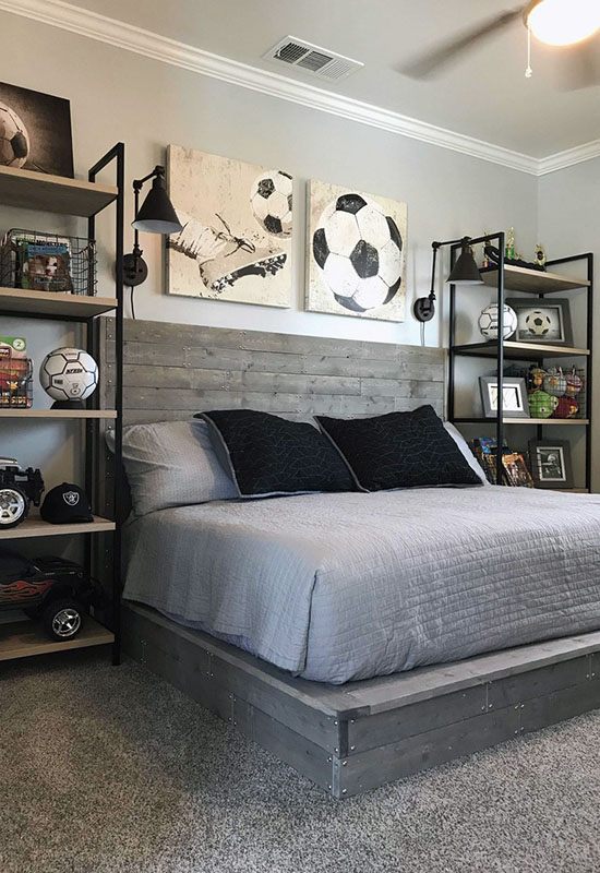 Правильне зонування простору в кімнаті для підлітка