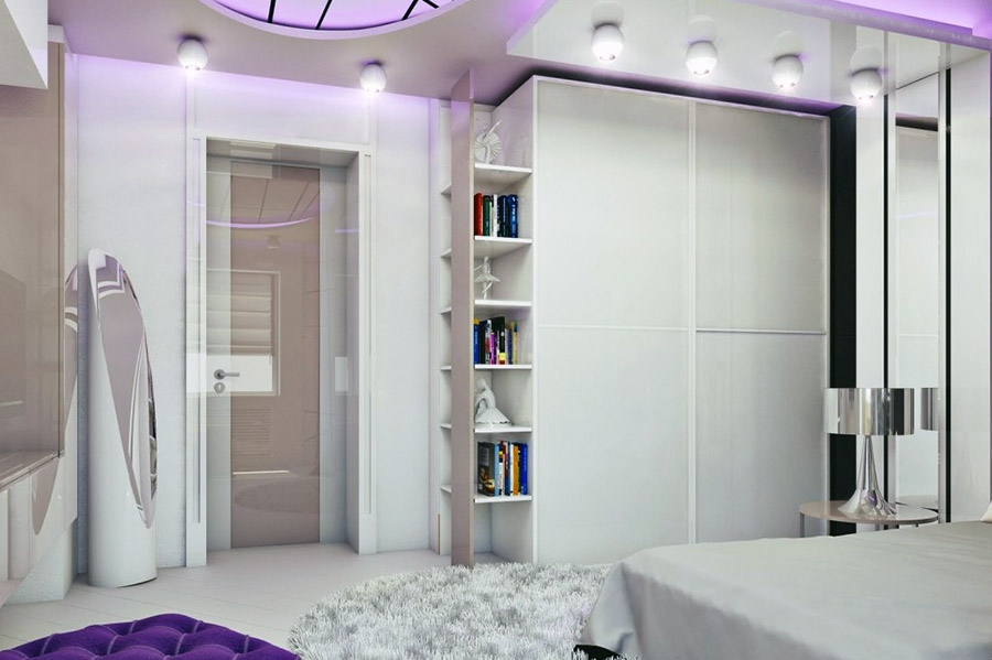 Зручна система зберігання речей у підлітковій кімнаті