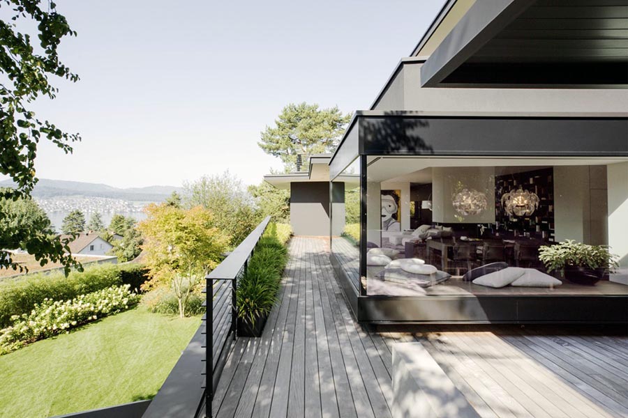 Як оформити багаторівневий двір приватного будинку