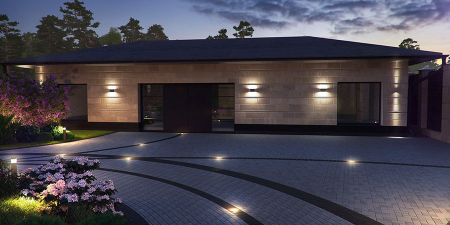 Які зони потрібно обов'язково підсвічувати у дворі будинку