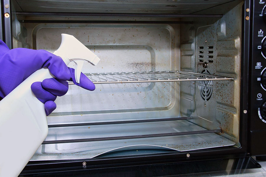 Як очистити духовку парою