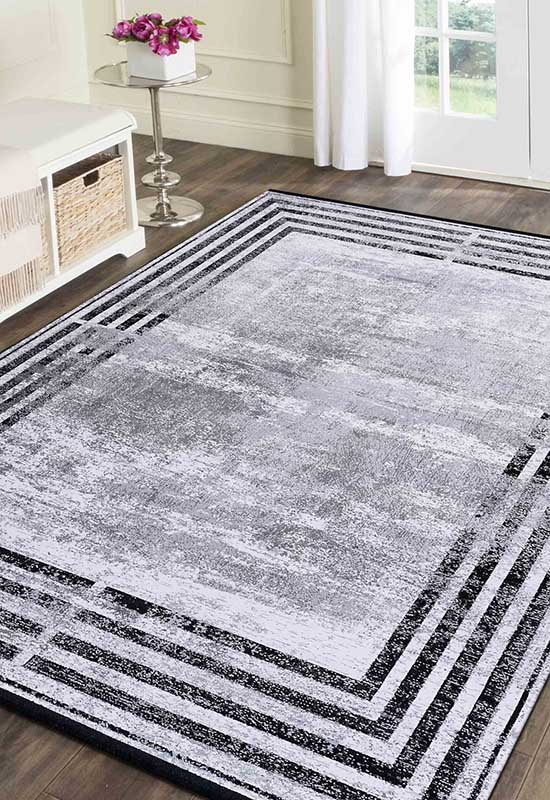 Килим з обрамленням у малюнку