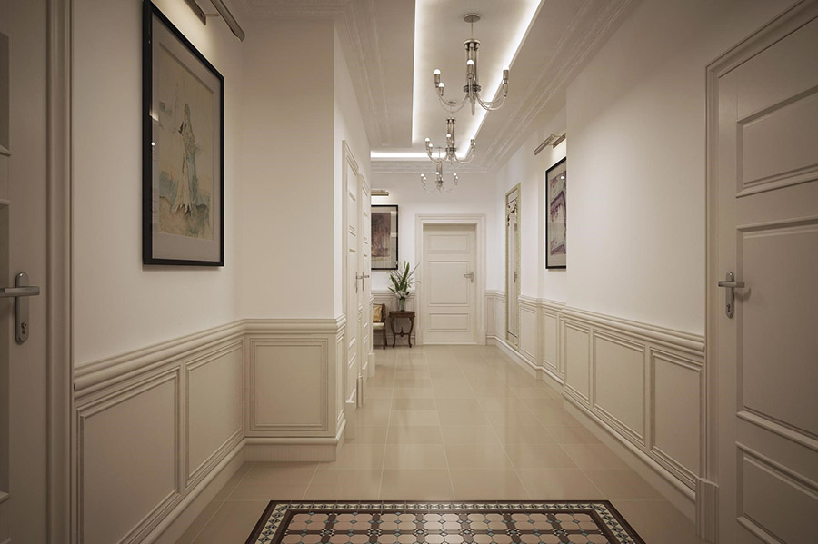 Як красиво обіграти простір у довгому вузькому передпокої