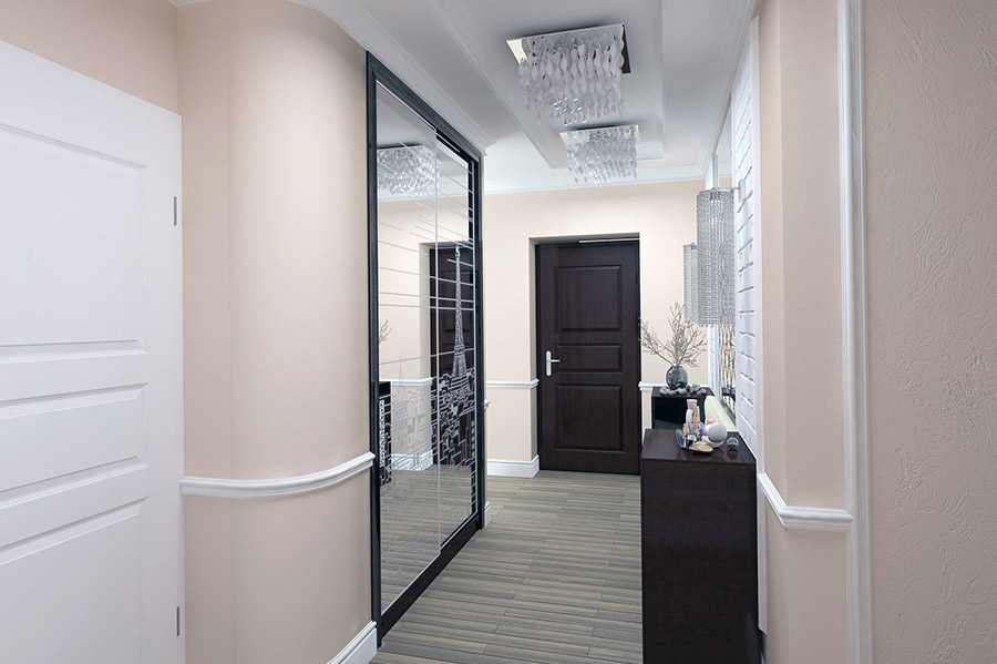 Яким має бути інтер'єр вузького передпокою