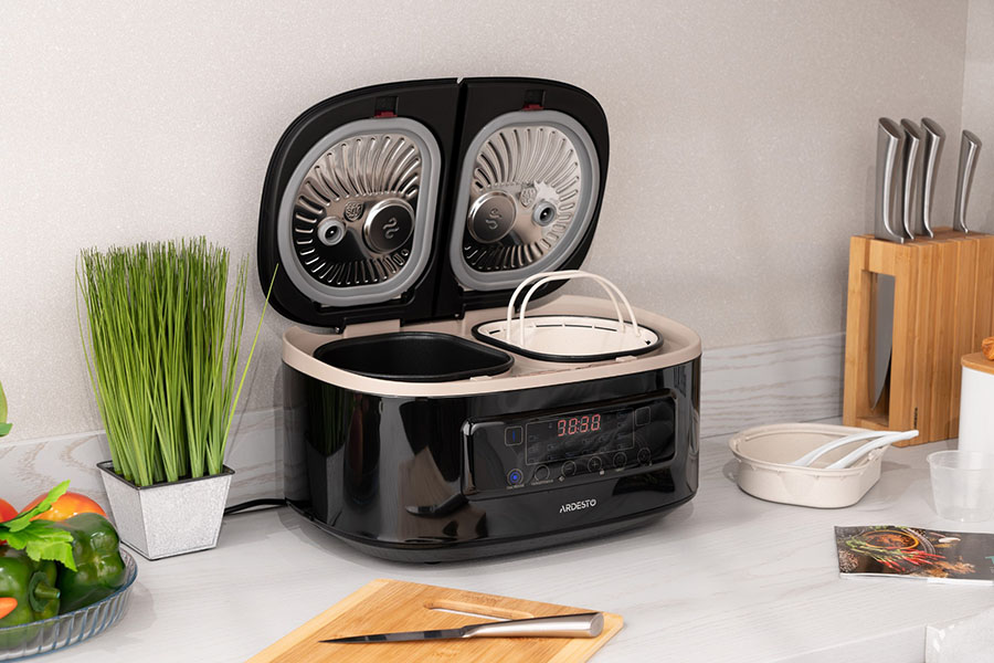 Приклад красивої та якісної мультиварки з пластиковим корпусом