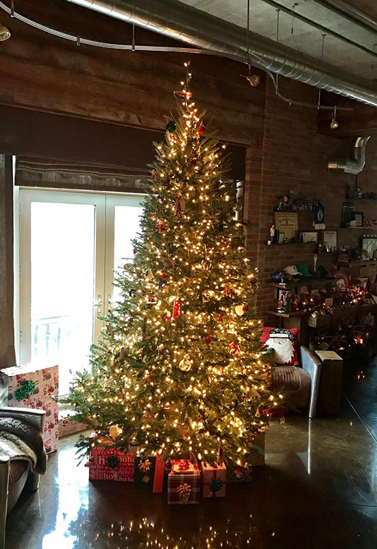 Різдвяна ялинка в стилі лофт