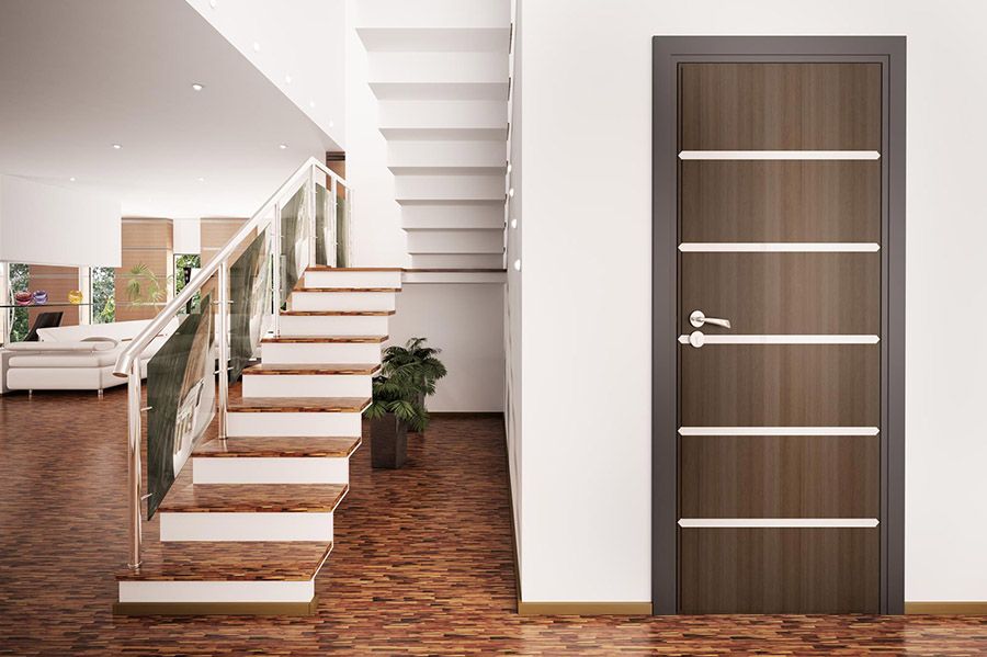 Межкомнатные двери в минималистичном лаконичном стиле