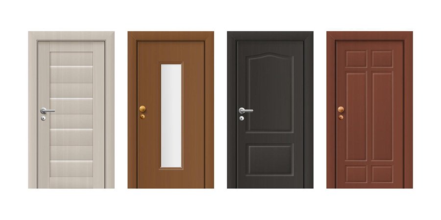 Різний дизайн міжкімнатних дверей