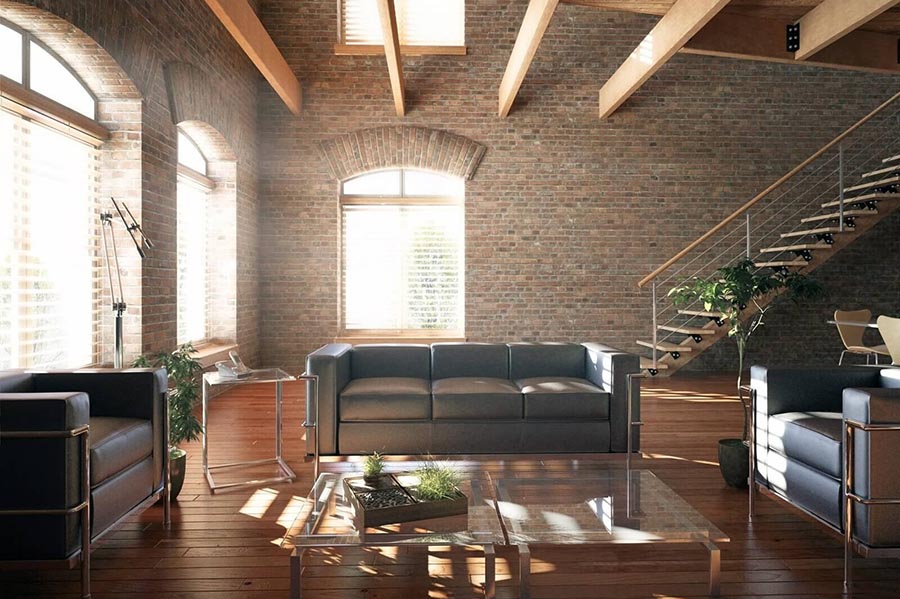 Приклад недорогого ремонту квартири в стилі лофт