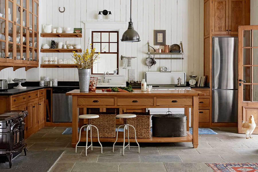 Які відтінки найкраще поєднуються в інтер'єрі в стилі кантрі