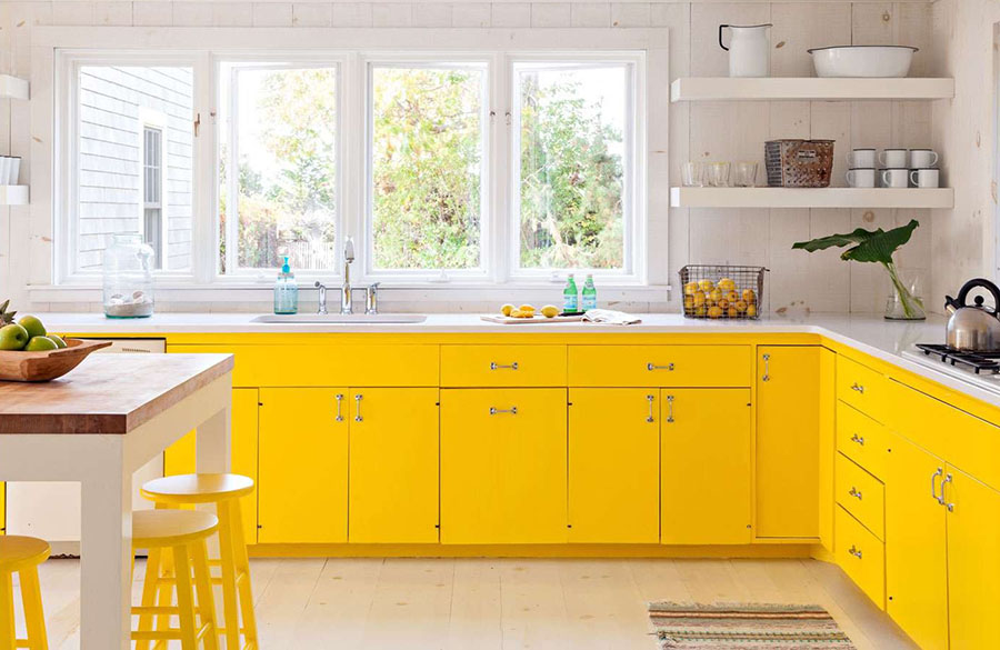 Приклад комбінації відтінків на кухні