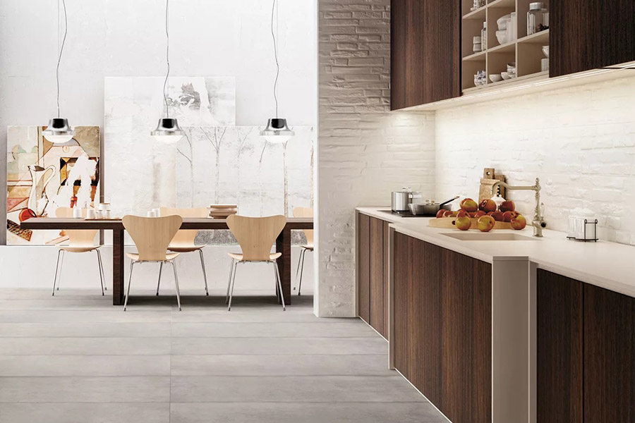 Якого кольору має бути підлога на сучасній кухні