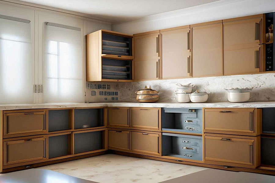 Універсальне оформлення інтер'єру кутової кухні