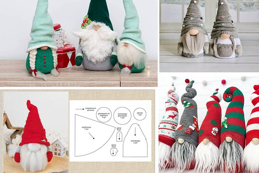 Як створити різдвяних гномів своїми руками
