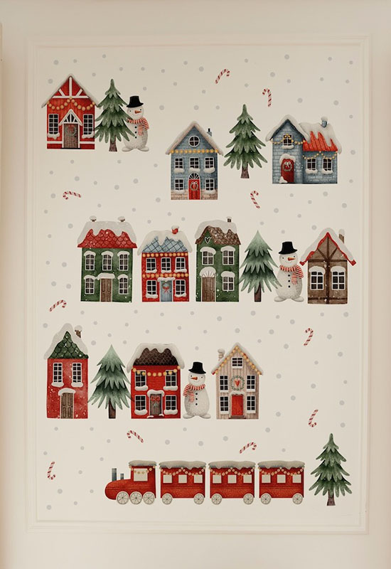 Як задекорувати стіни кімнати до Нового Року за допомогою наклейок і постерів