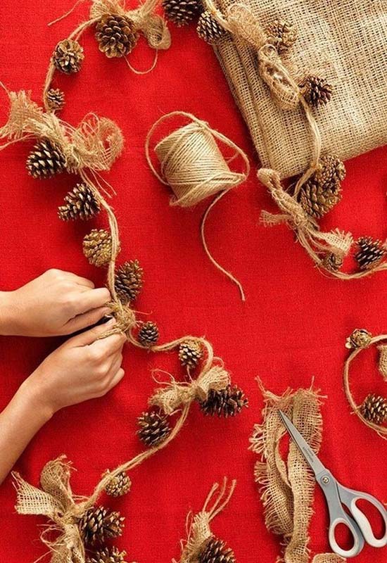 Гірлянда своїми руками до Нового Року