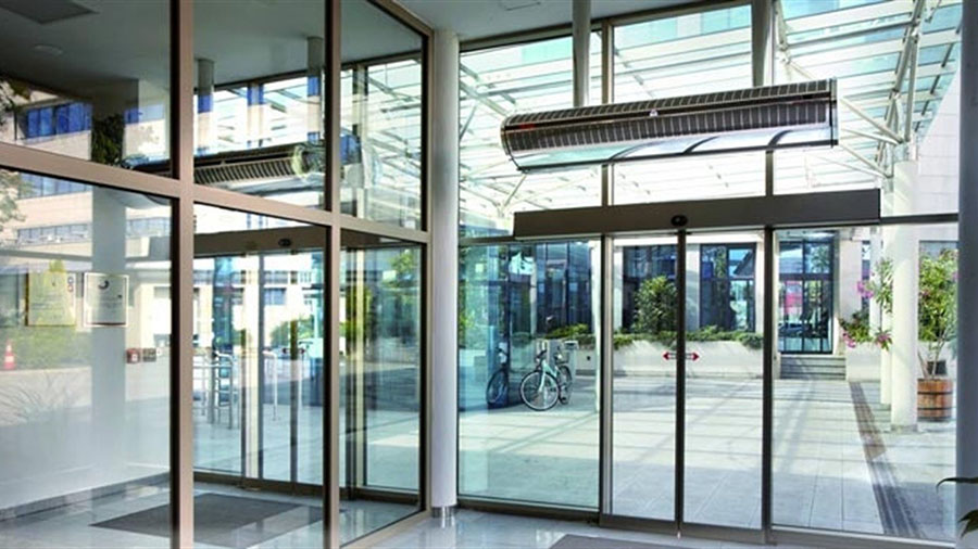 Тепловые воздушные завесы для нежилых помещений