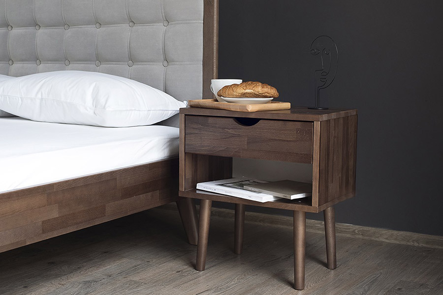Практичный дизайн прикроватных тумбочек для маленьких комнат